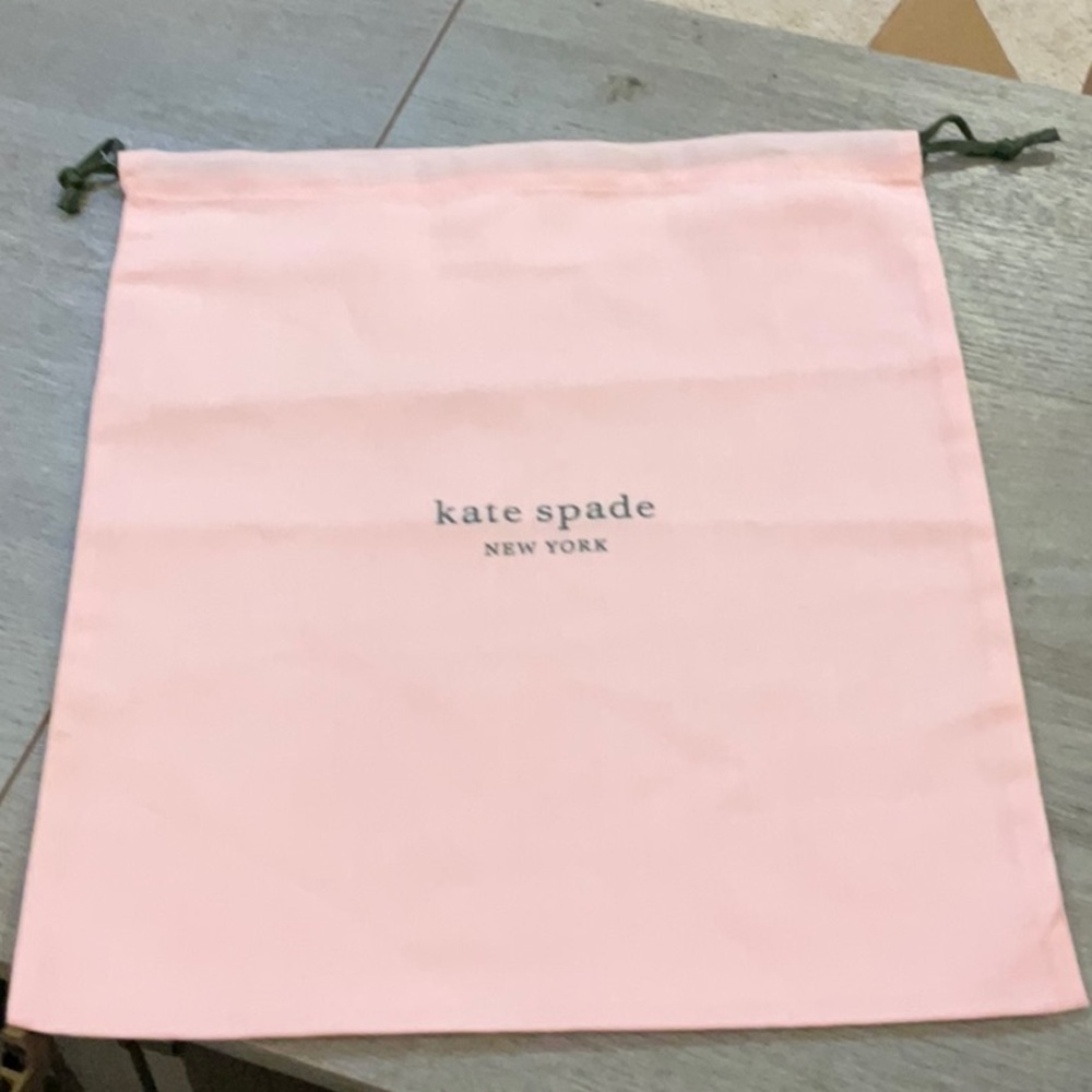 Accessory size 12” x 15” Kate Spade Pink Dust Bag